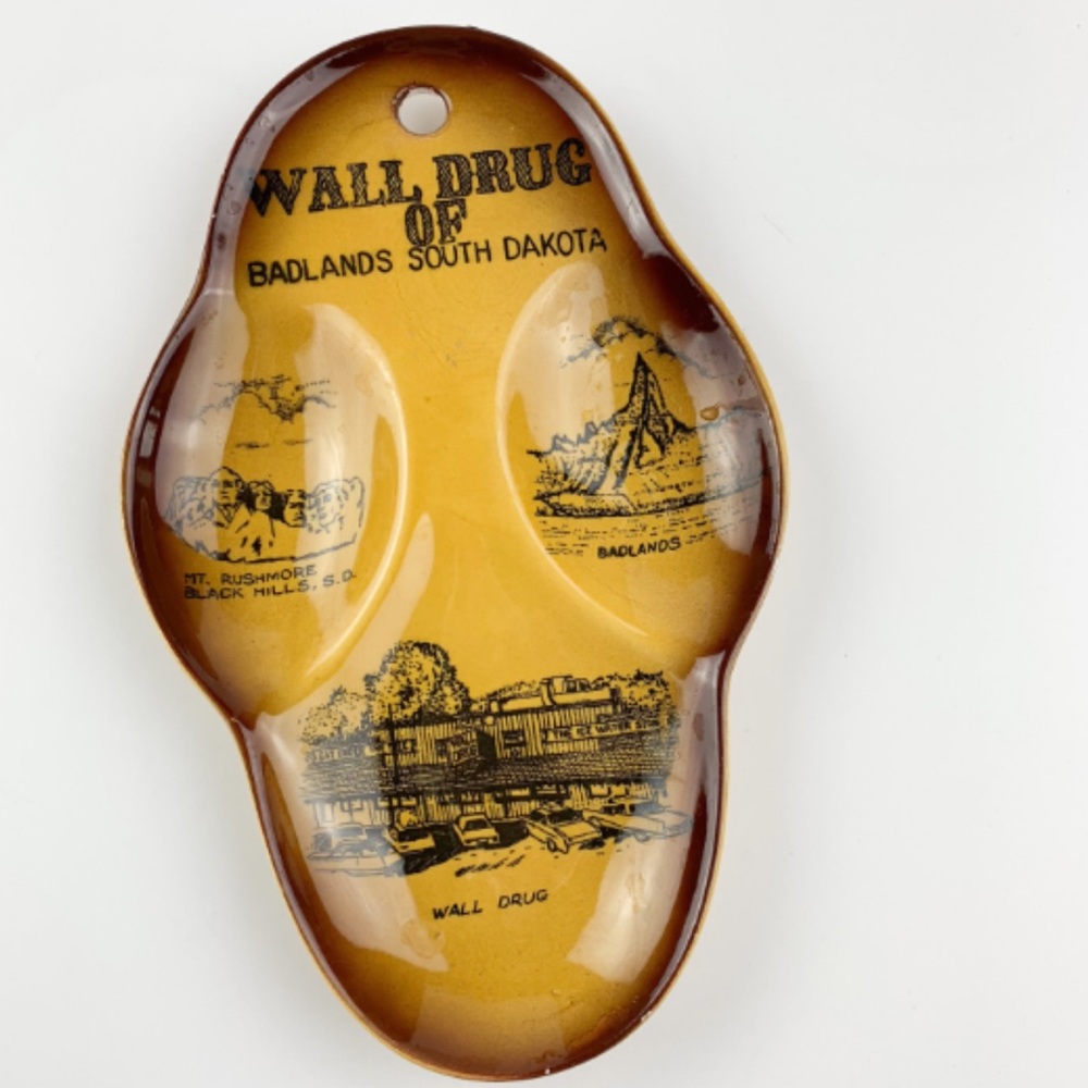 Vintage Wall Badlands South Dakota Souvenir Decor